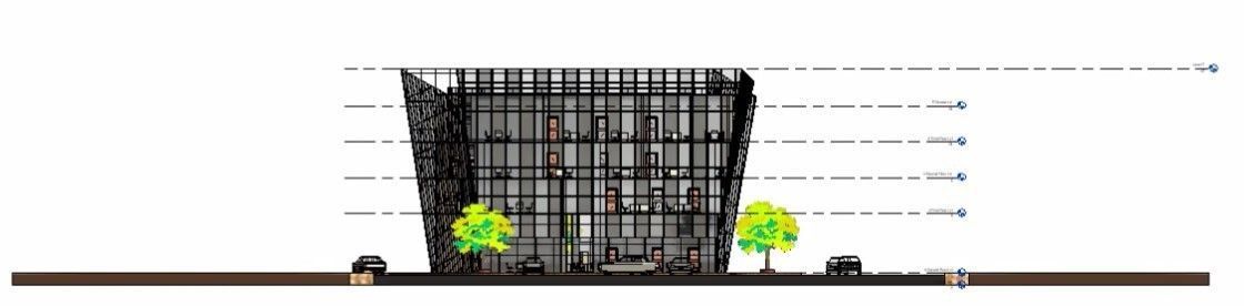 CULTURAL CENTER -compelete revit project -P5 3D model_6