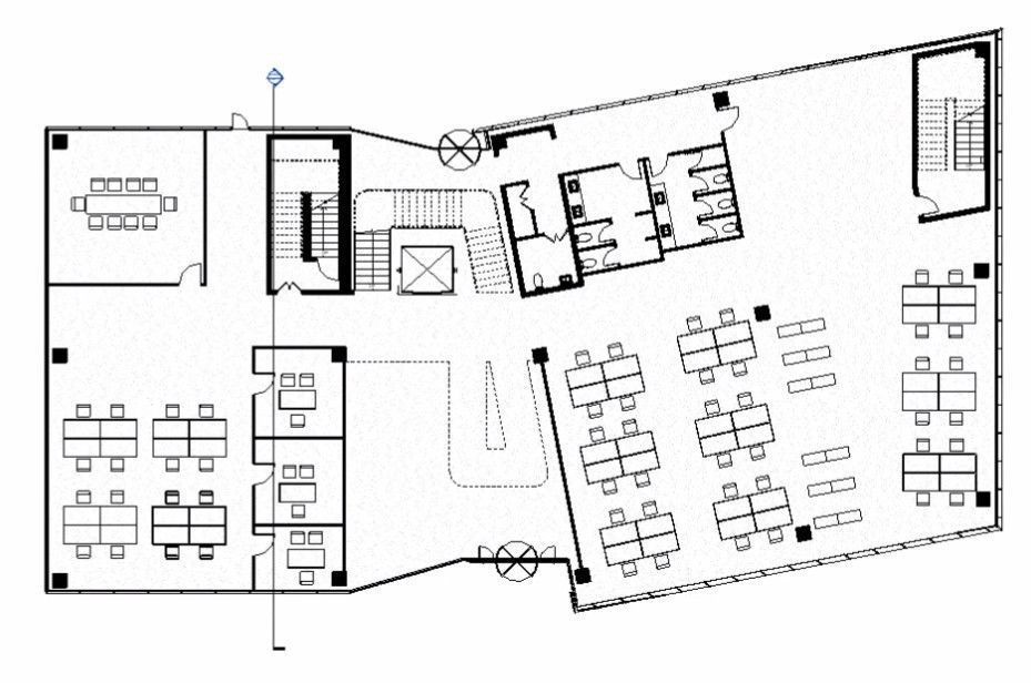 CULTURAL CENTER -compelete revit project -P5 3D model_14