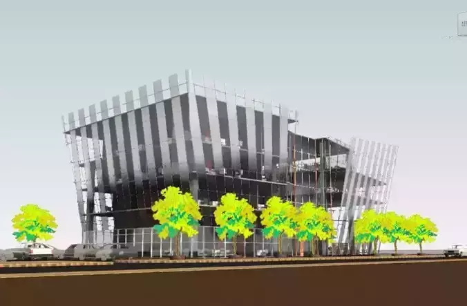 CULTURAL CENTER -compelete revit project -P5