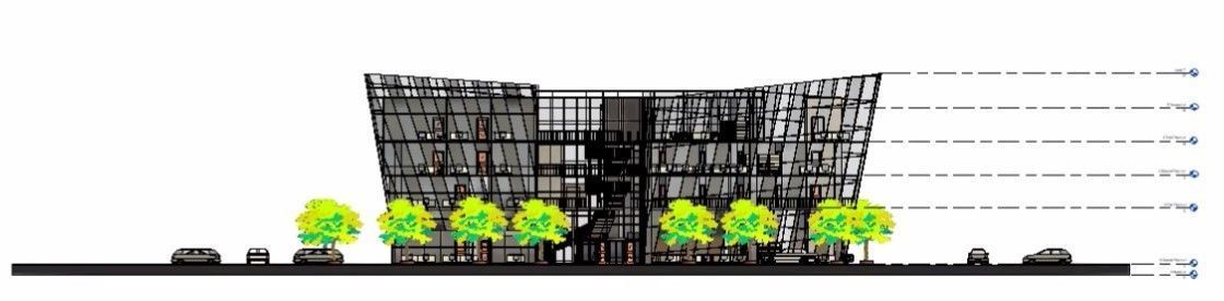 CULTURAL CENTER -compelete revit project -P5 3D model_7