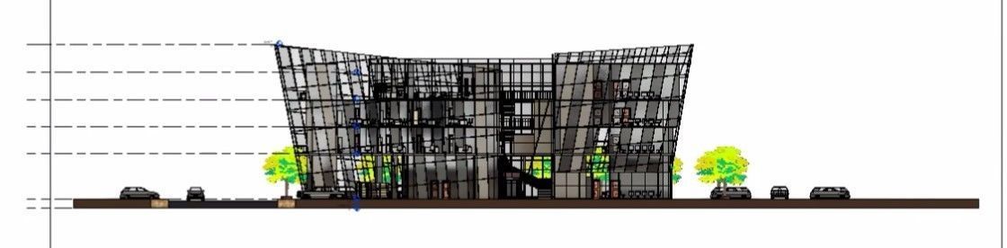 CULTURAL CENTER -compelete revit project -P5 3D model_8