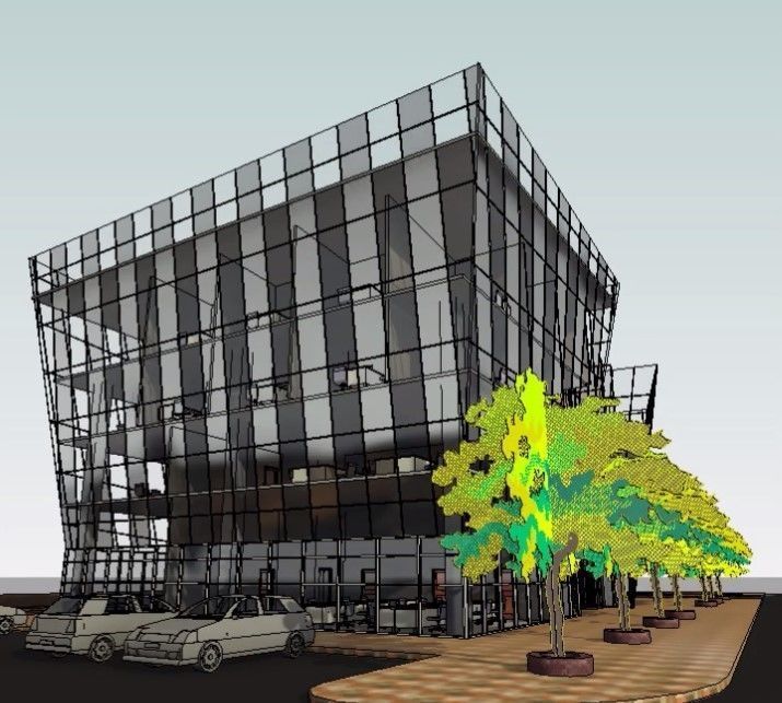 CULTURAL CENTER -compelete revit project -P5 3D model_2