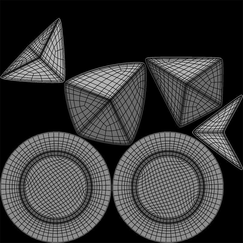 Ethereum or ETH Silver crypto coin with cartoon style 3D model_9