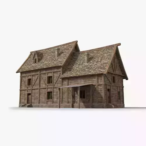 Medieval house x10