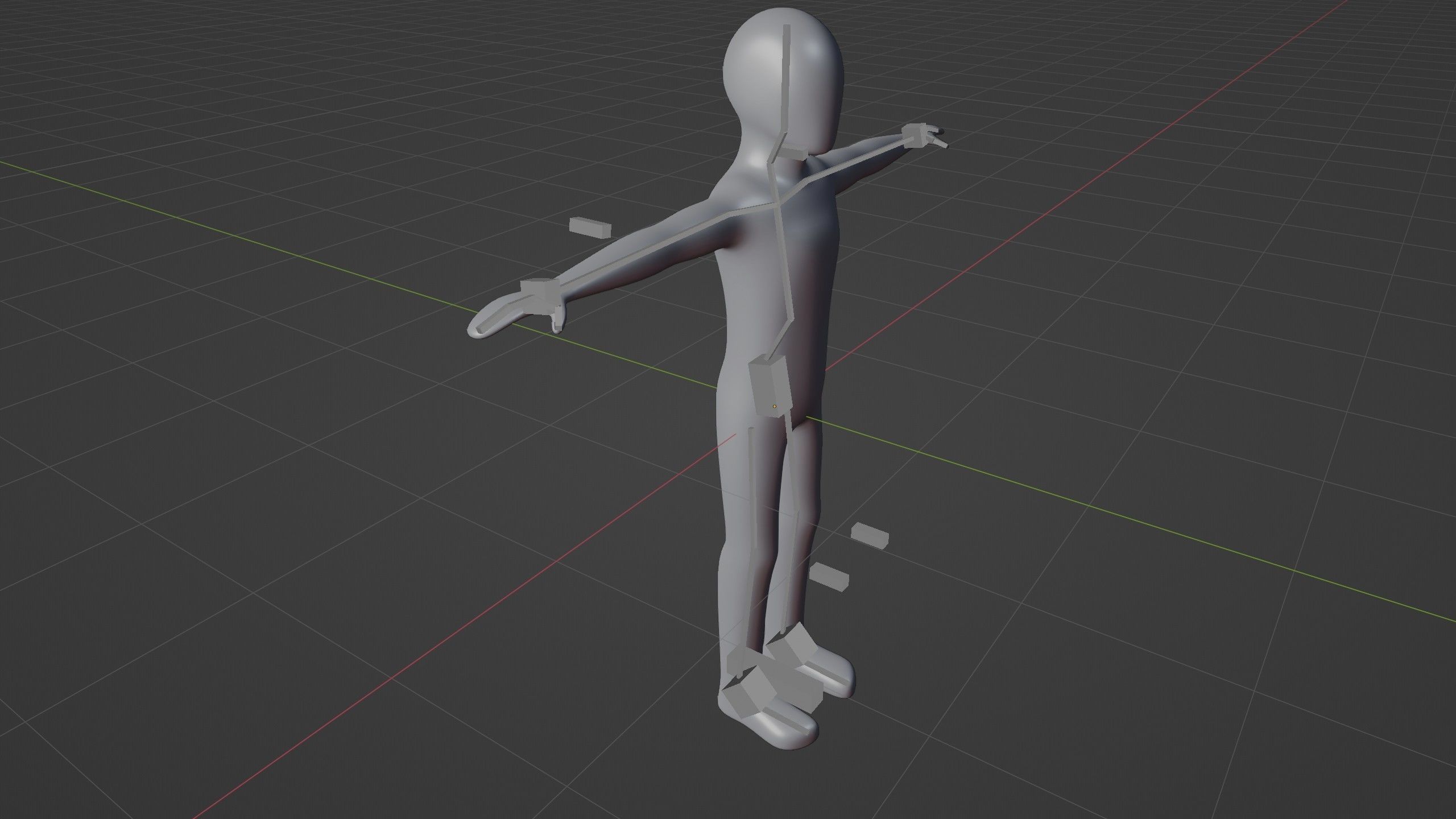 Basic Rigged 3d Character-Blender 3D model_19