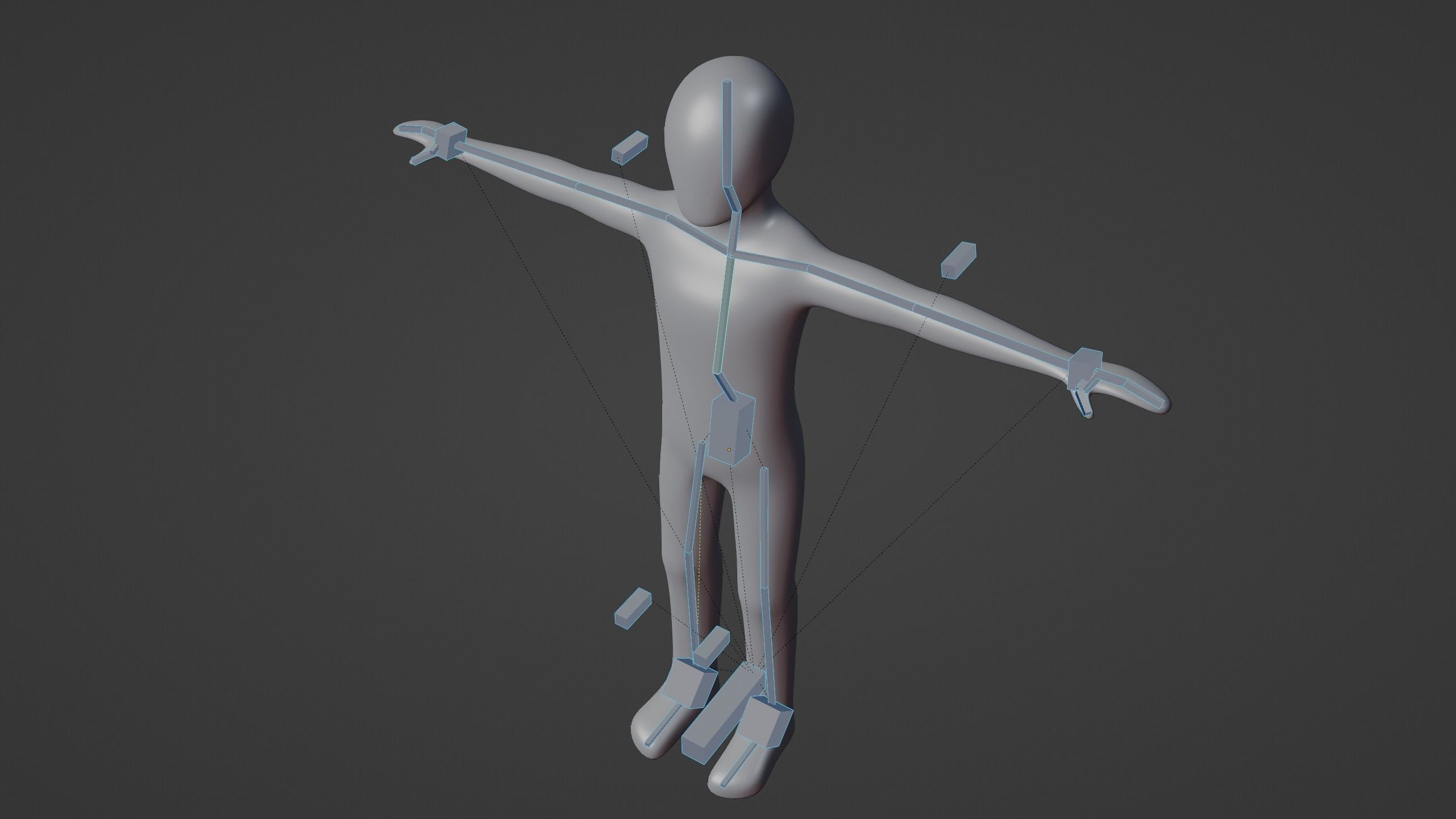 Basic Rigged 3d Character-Blender 3D model_4