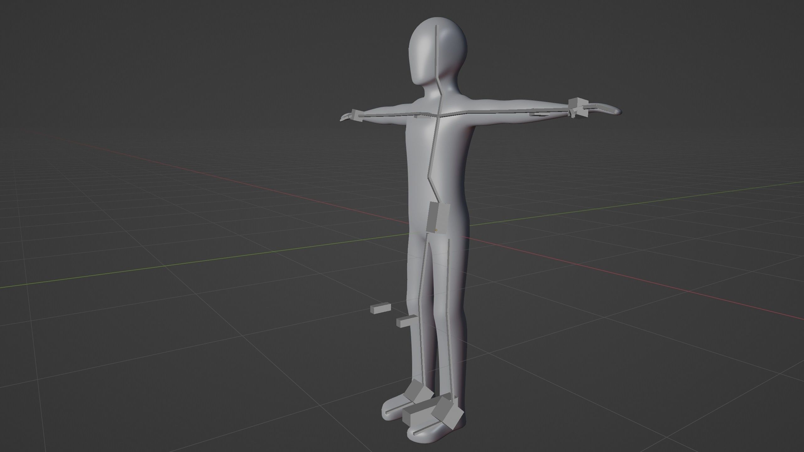 Basic Rigged 3d Character-Blender 3D model_9