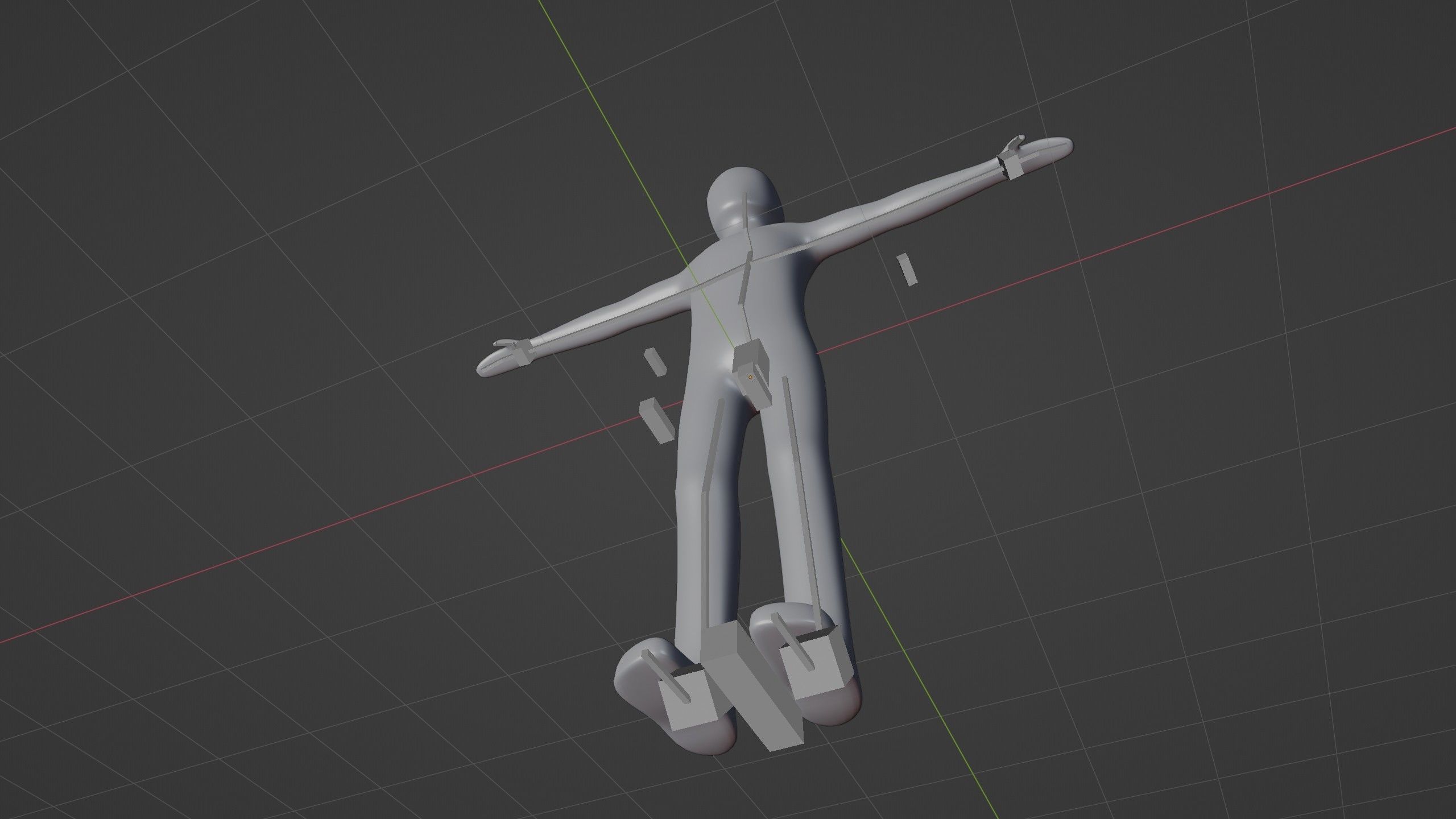Basic Rigged 3d Character-Blender 3D model_16