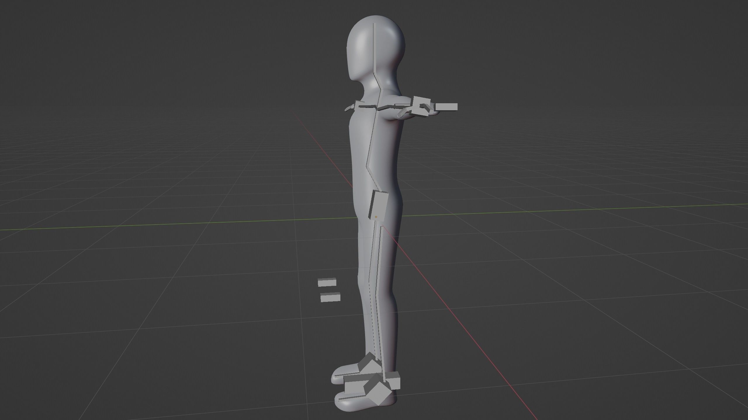 Basic Rigged 3d Character-Blender 3D model_8