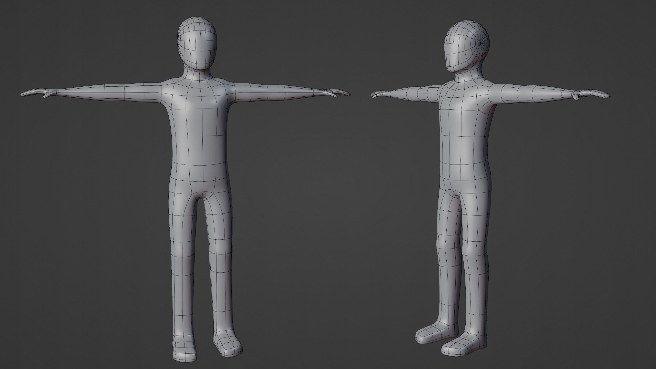 Basic Rigged 3d Character-Blender 3D model_6