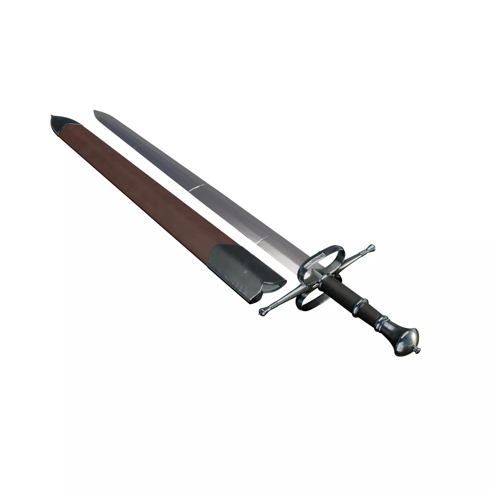Sword and Scabbard 3D print model