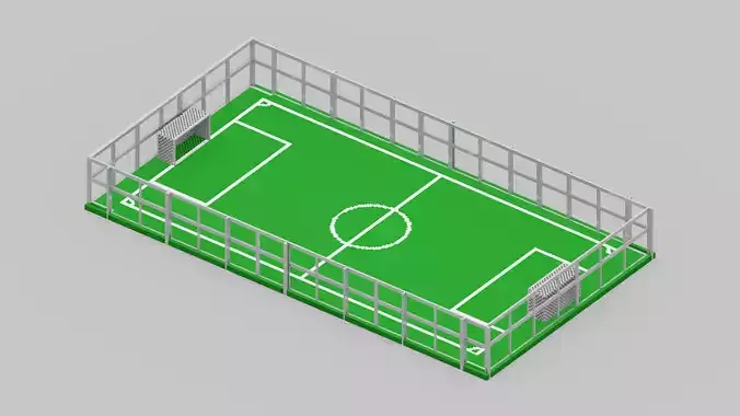 Voxel Football Field