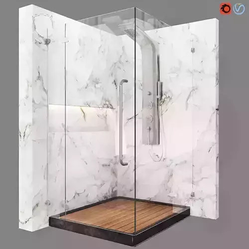 shower cabin2 3D model
