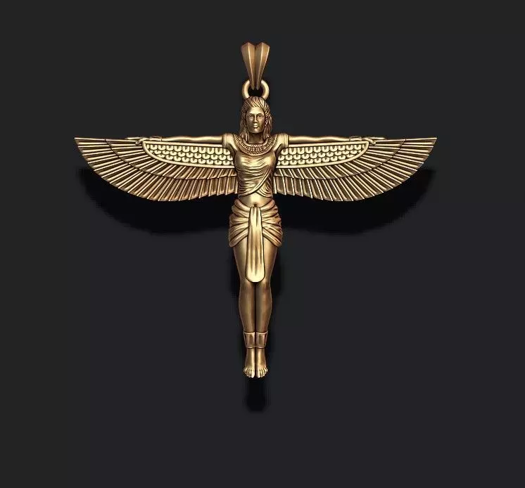 New Isis pendant 3D print model_0
