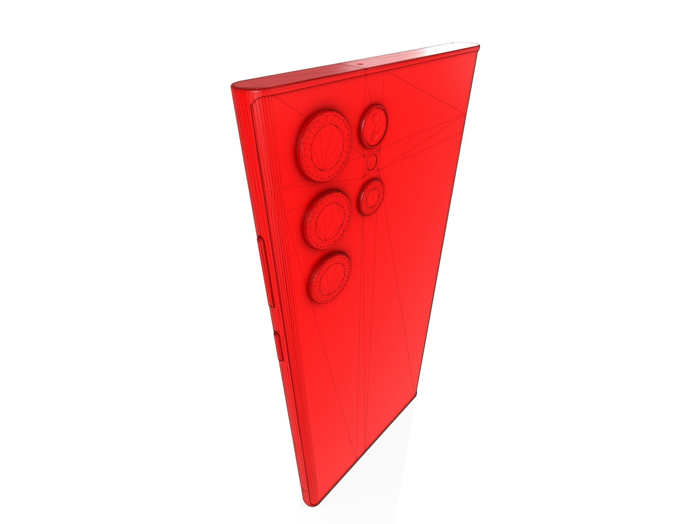 Galaxy S22 Ultra Game Asset Low-poly 3D model_9