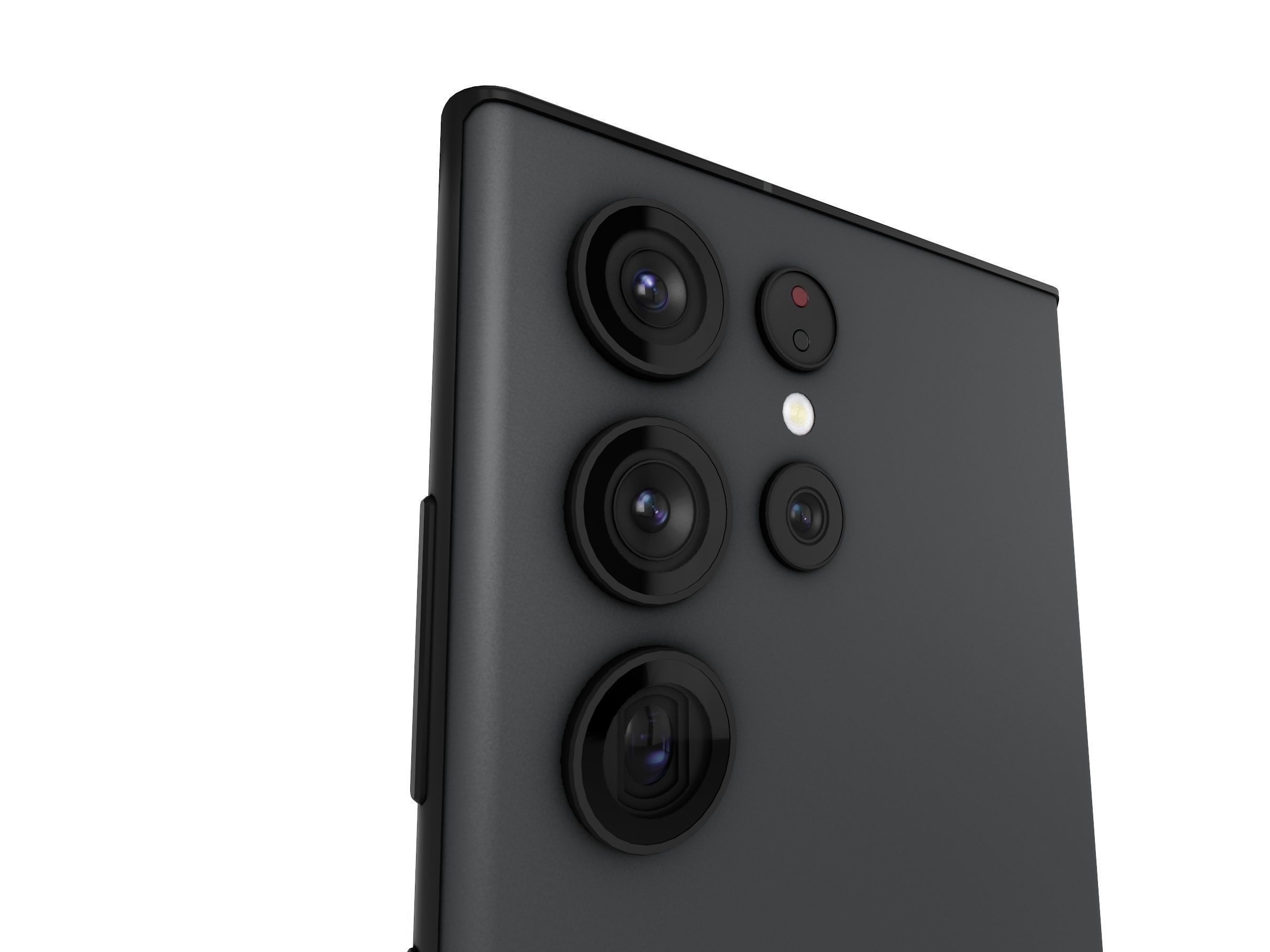 Galaxy S22 Ultra Game Asset Low-poly 3D model_7