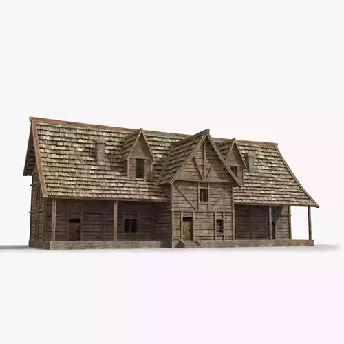 Medieval house x25