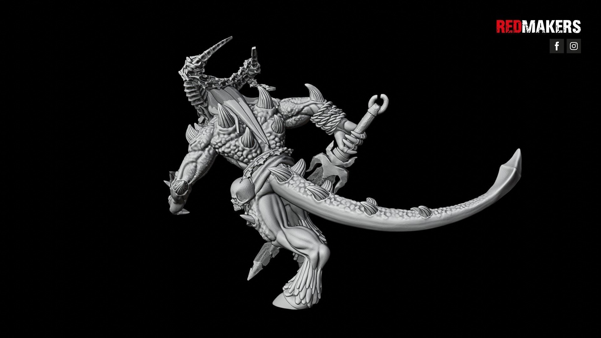 Bloodthirsty - Demons 3D print model_26