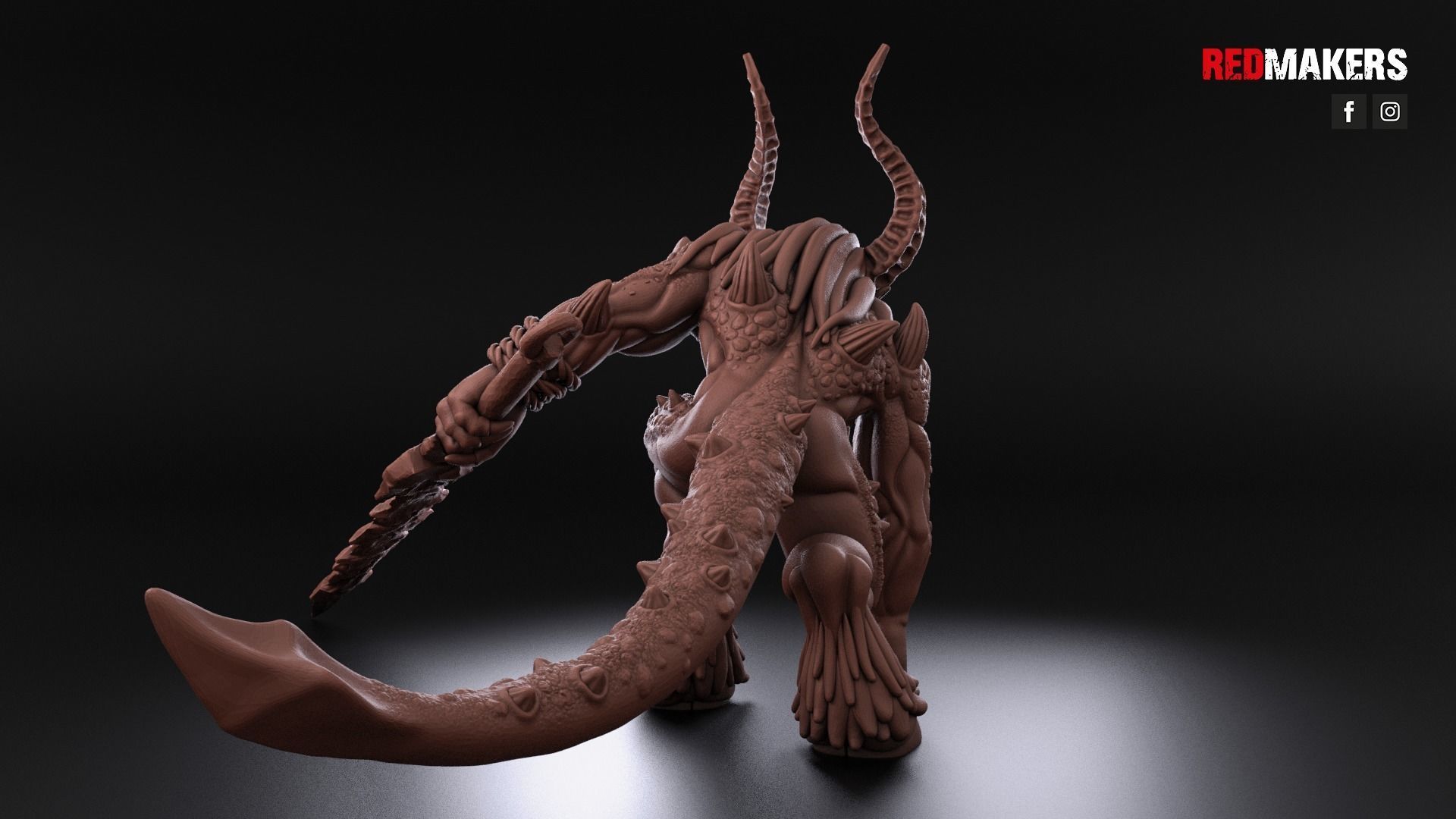 Bloodthirsty - Demons 3D print model_7