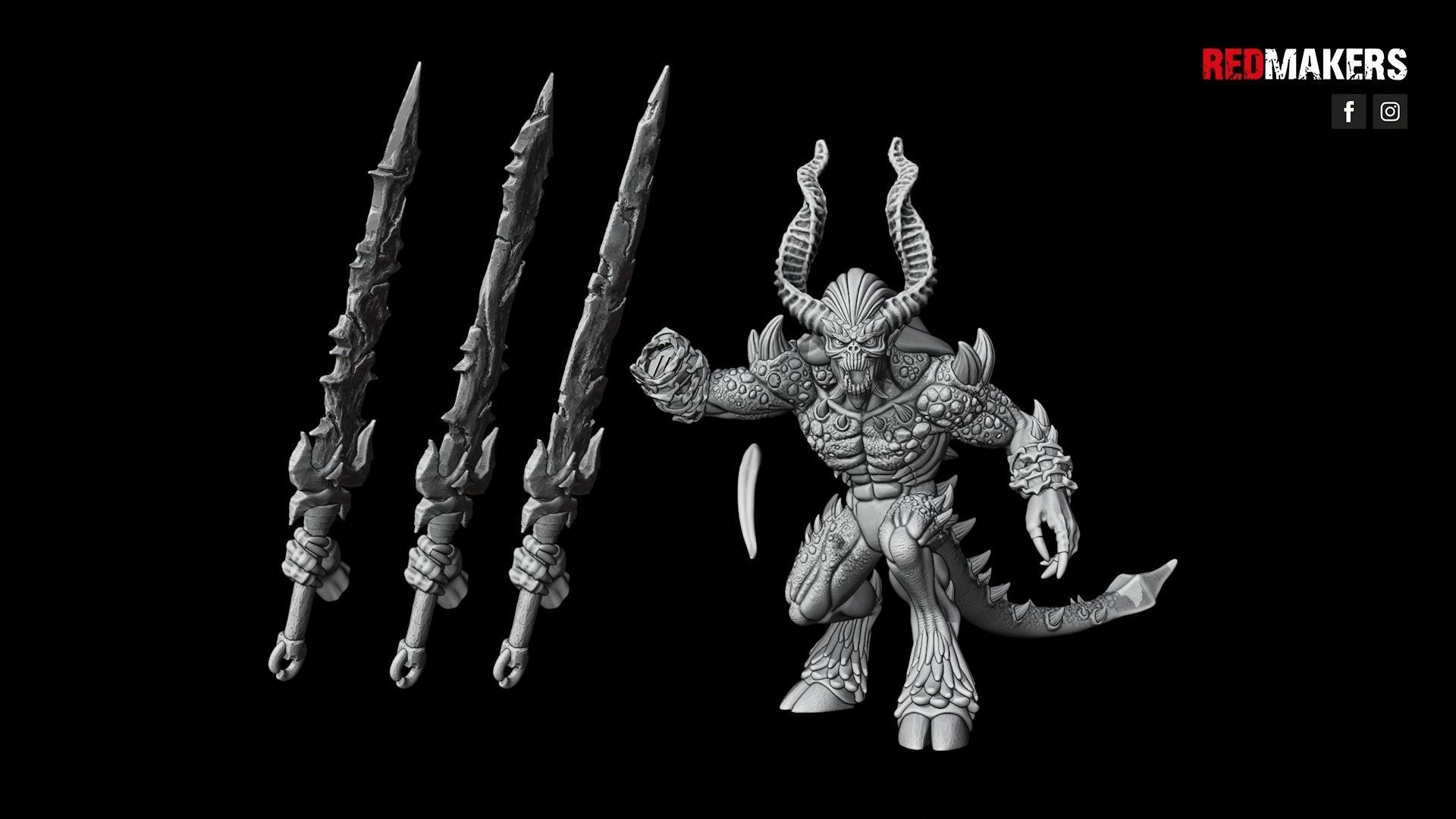Bloodthirsty - Demons 3D print model_33