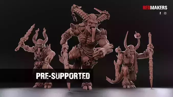 Bloodthirsty - Demons 3D print model