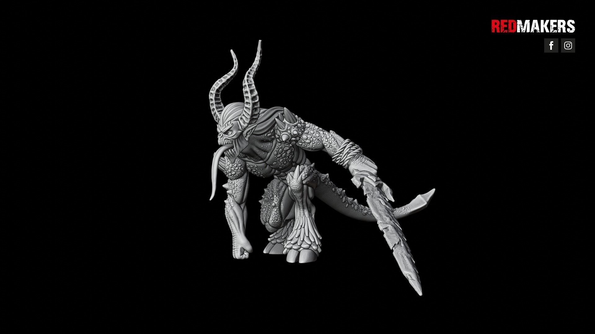 Bloodthirsty - Demons 3D print model_28