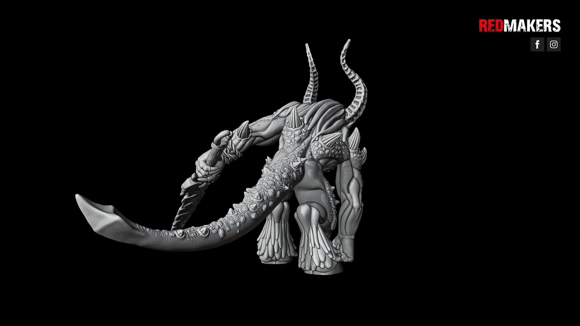 Bloodthirsty - Demons 3D print model_29