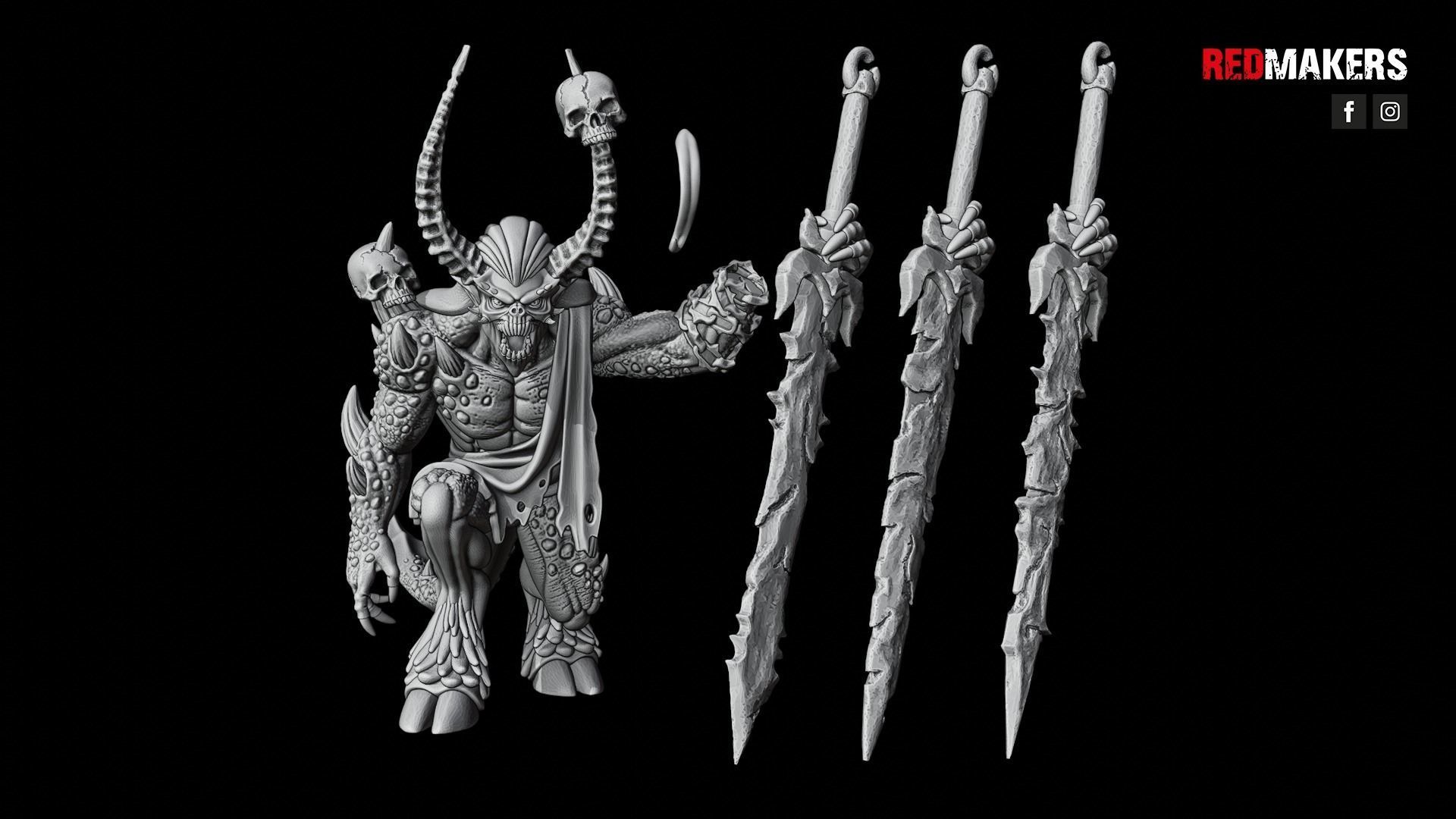 Bloodthirsty - Demons 3D print model_39