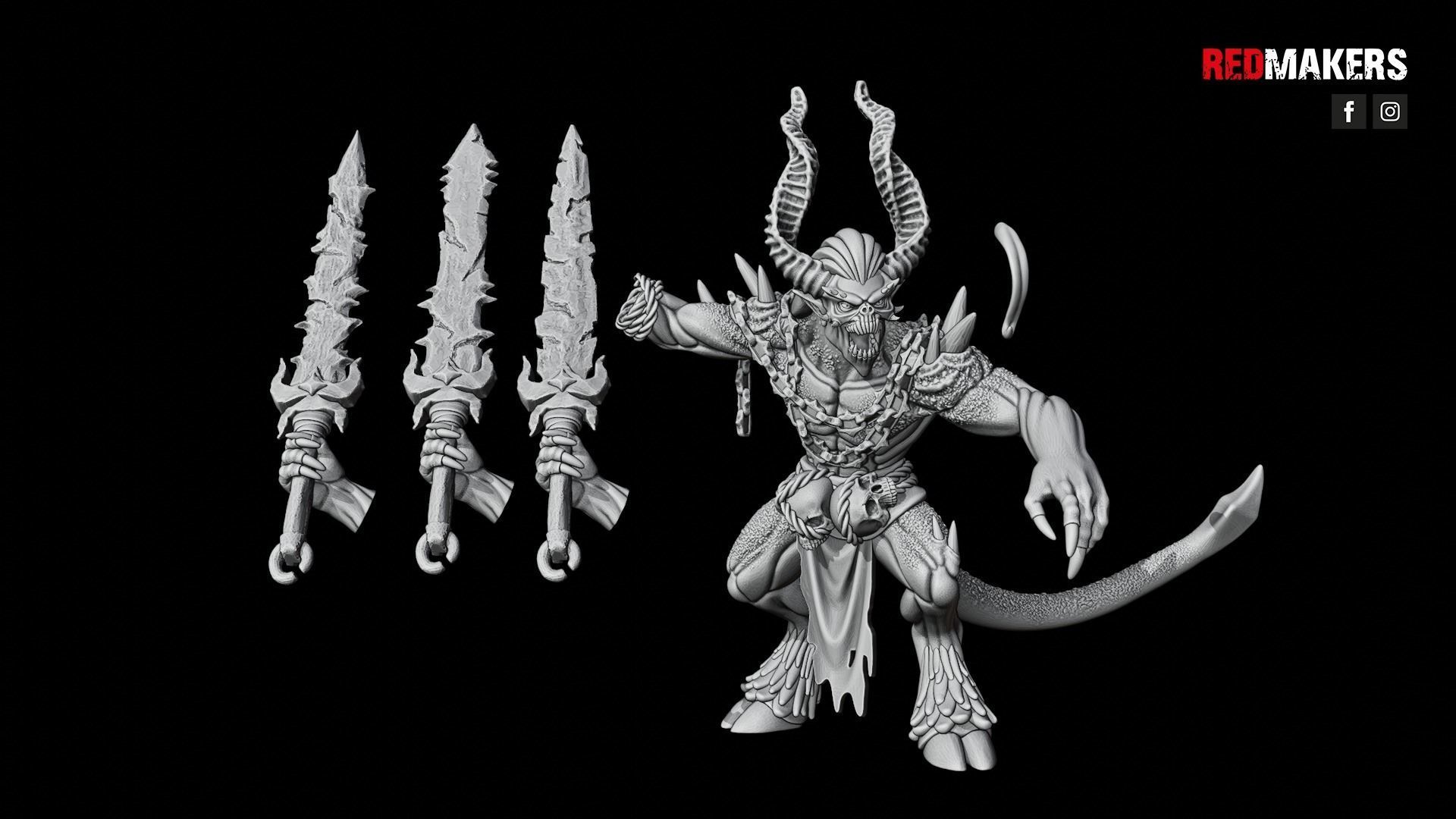 Bloodthirsty - Demons 3D print model_48