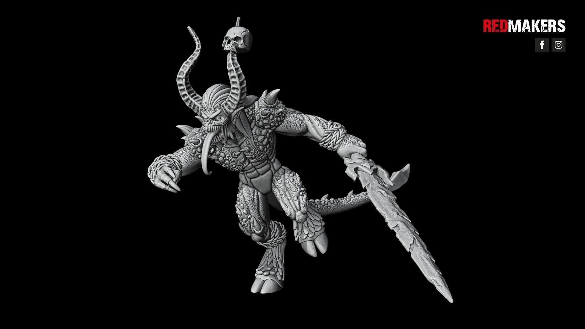 Bloodthirsty - Demons 3D print model_34