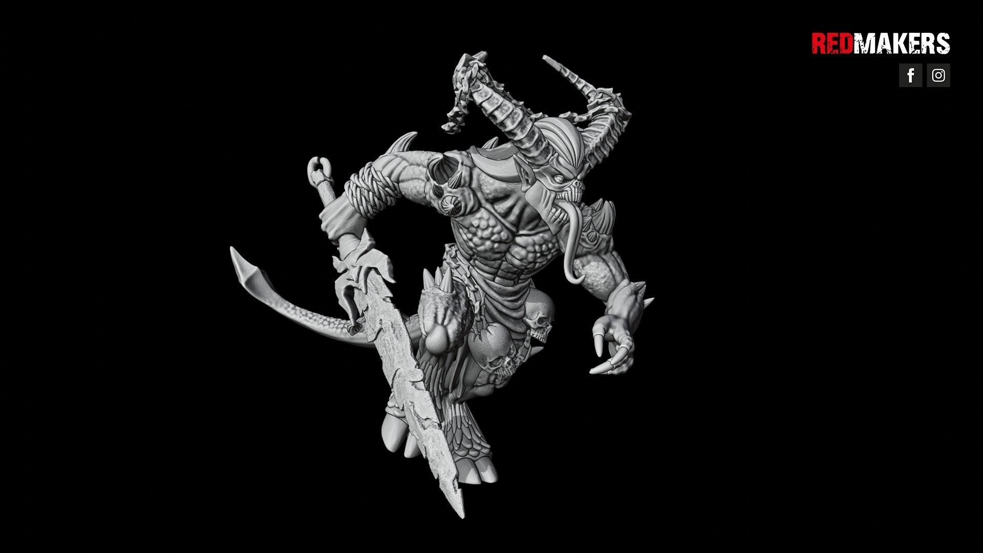 Bloodthirsty - Demons 3D print model_25