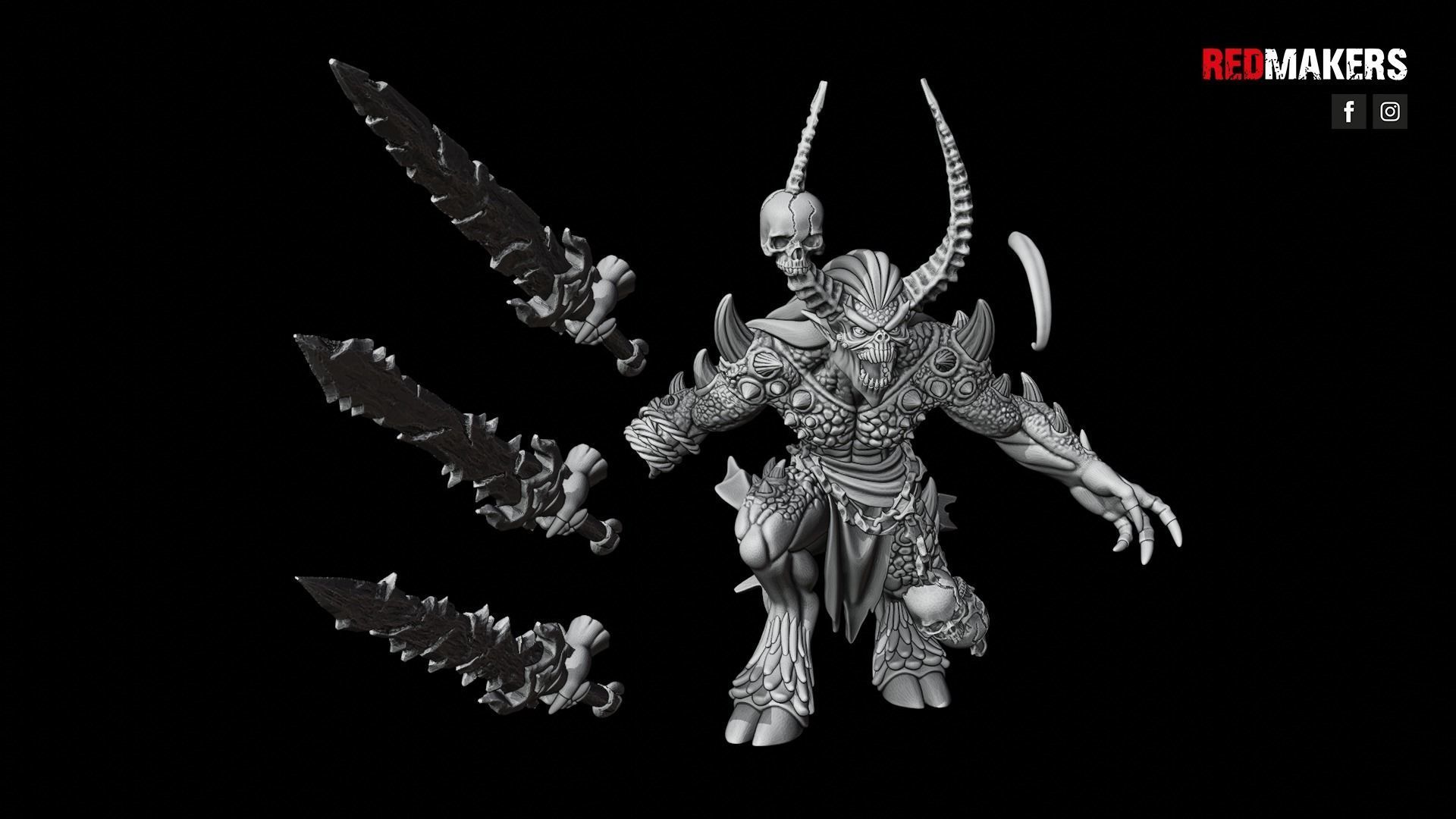 Bloodthirsty - Demons 3D print model_42