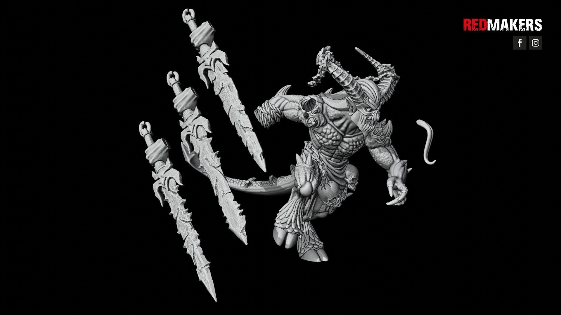 Bloodthirsty - Demons 3D print model_27