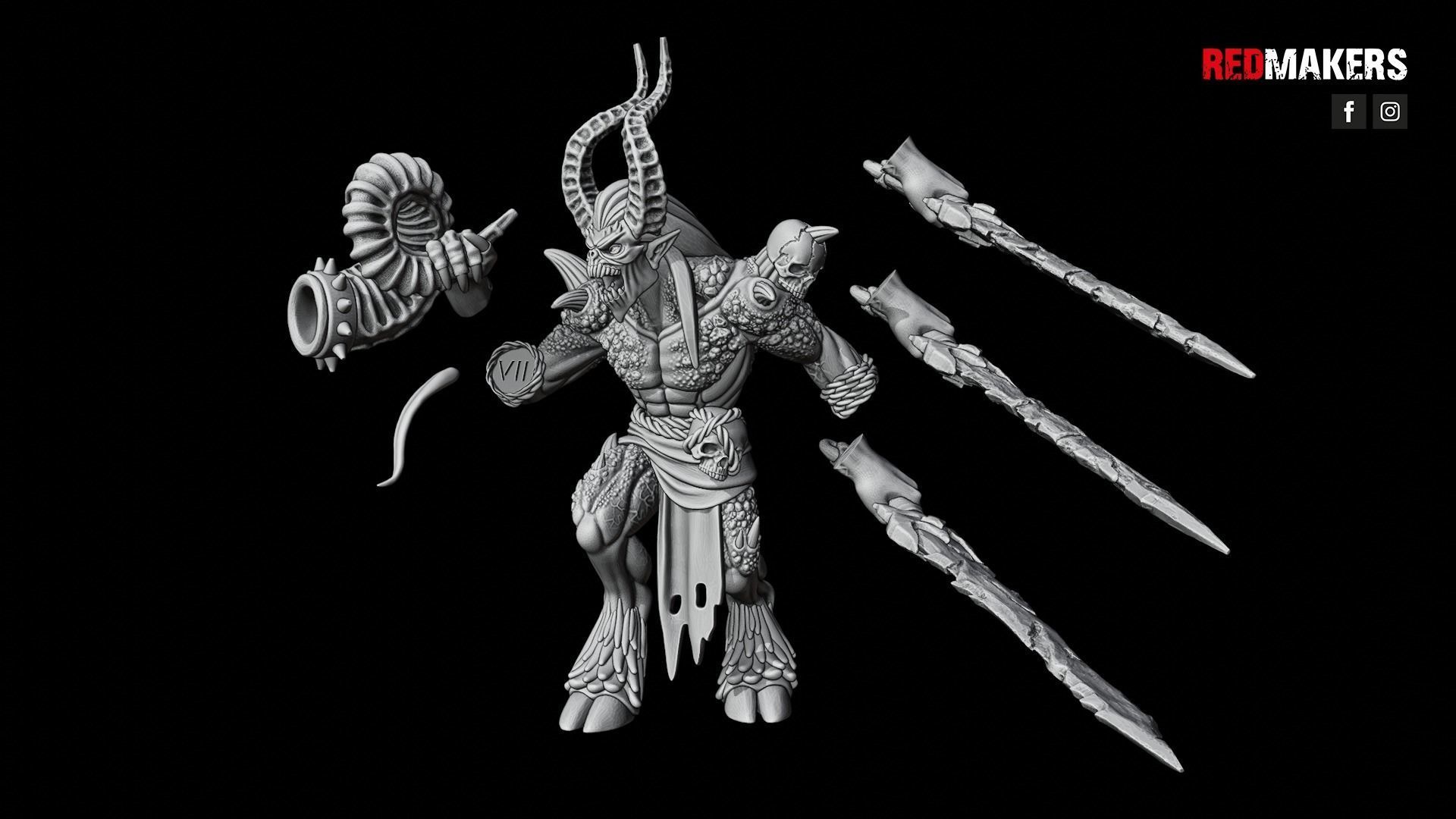 Bloodthirsty - Demons 3D print model_45