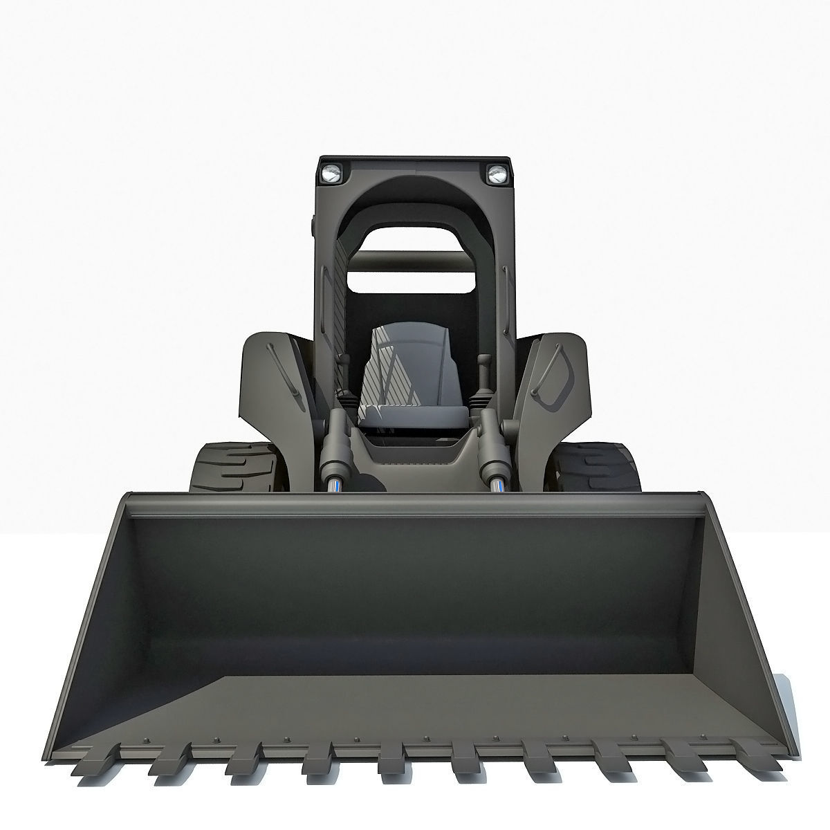Skid Steer Loader 3D model_5