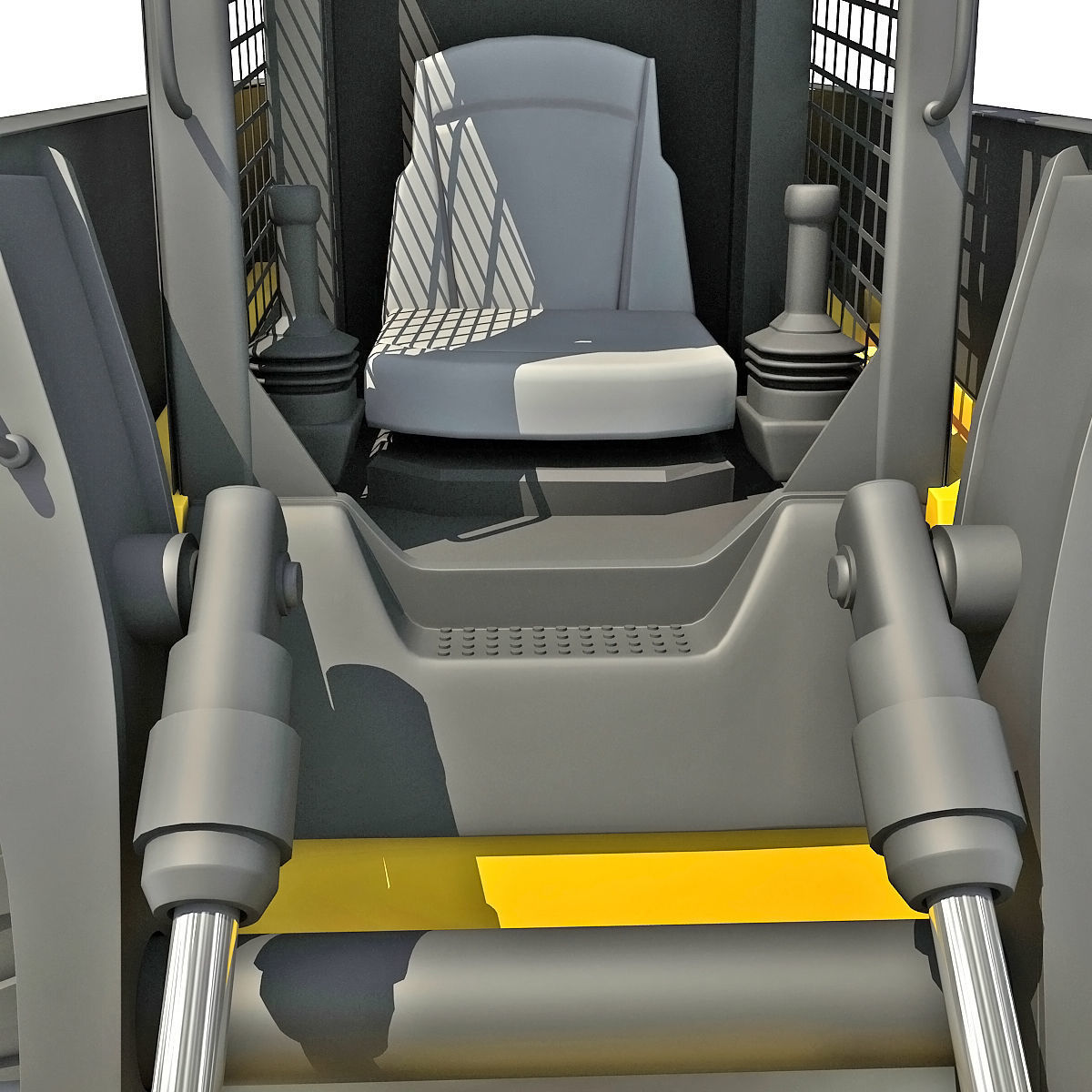 Skid Steer Loader 3D model_10