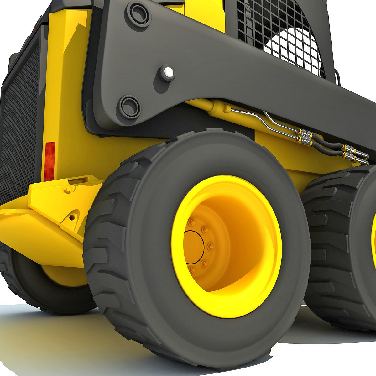 Skid Steer Loader 3D model_9