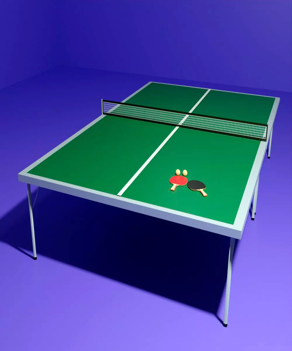 Ping Pong Free 3D model_0