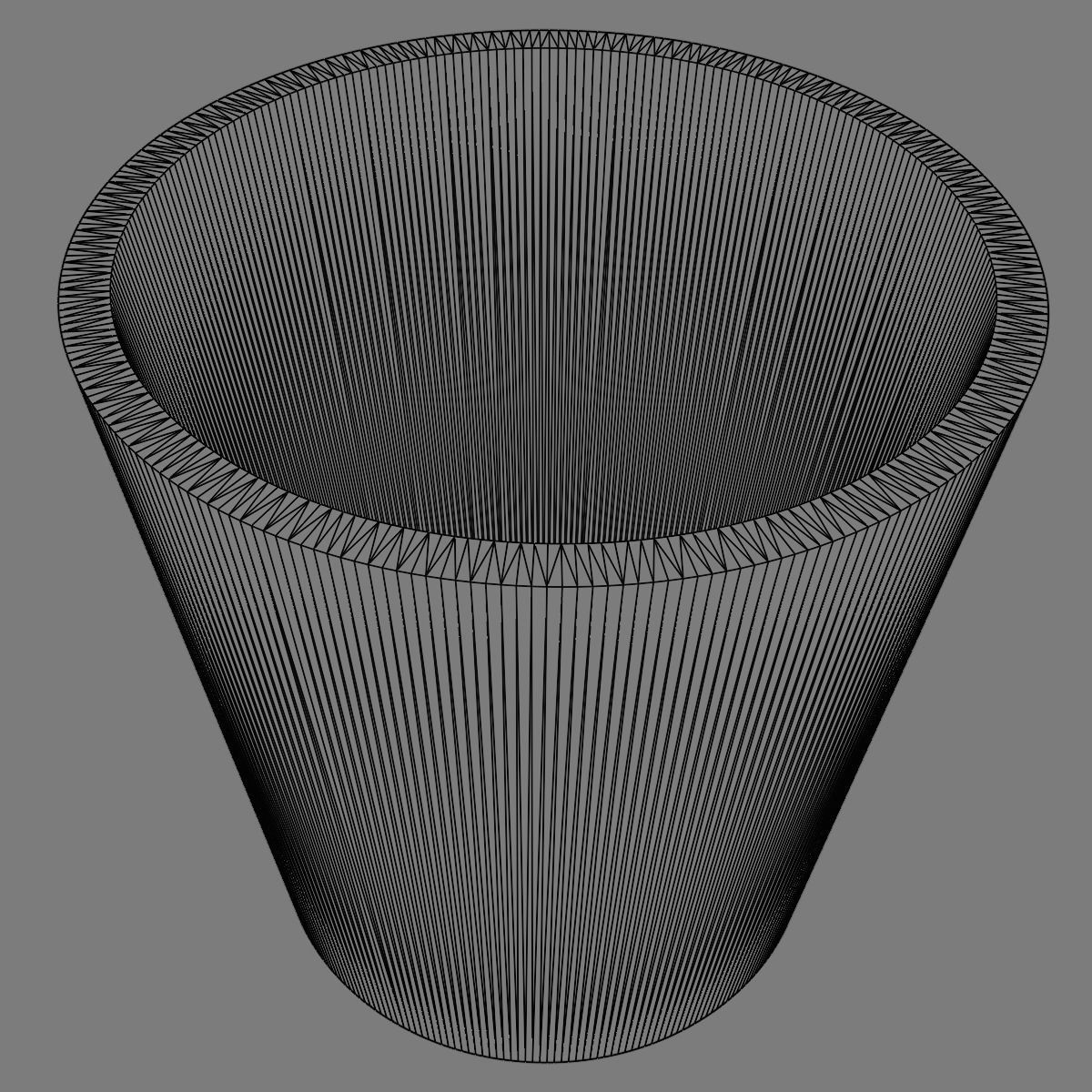 Glass Simple 3D print 3D print model_1