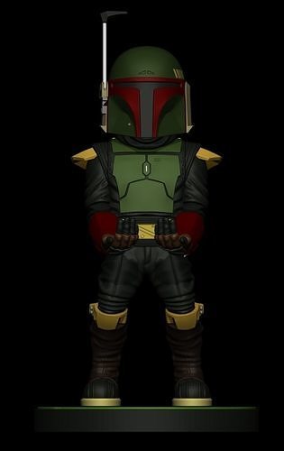 Boba Fett joystick holder  3D print model