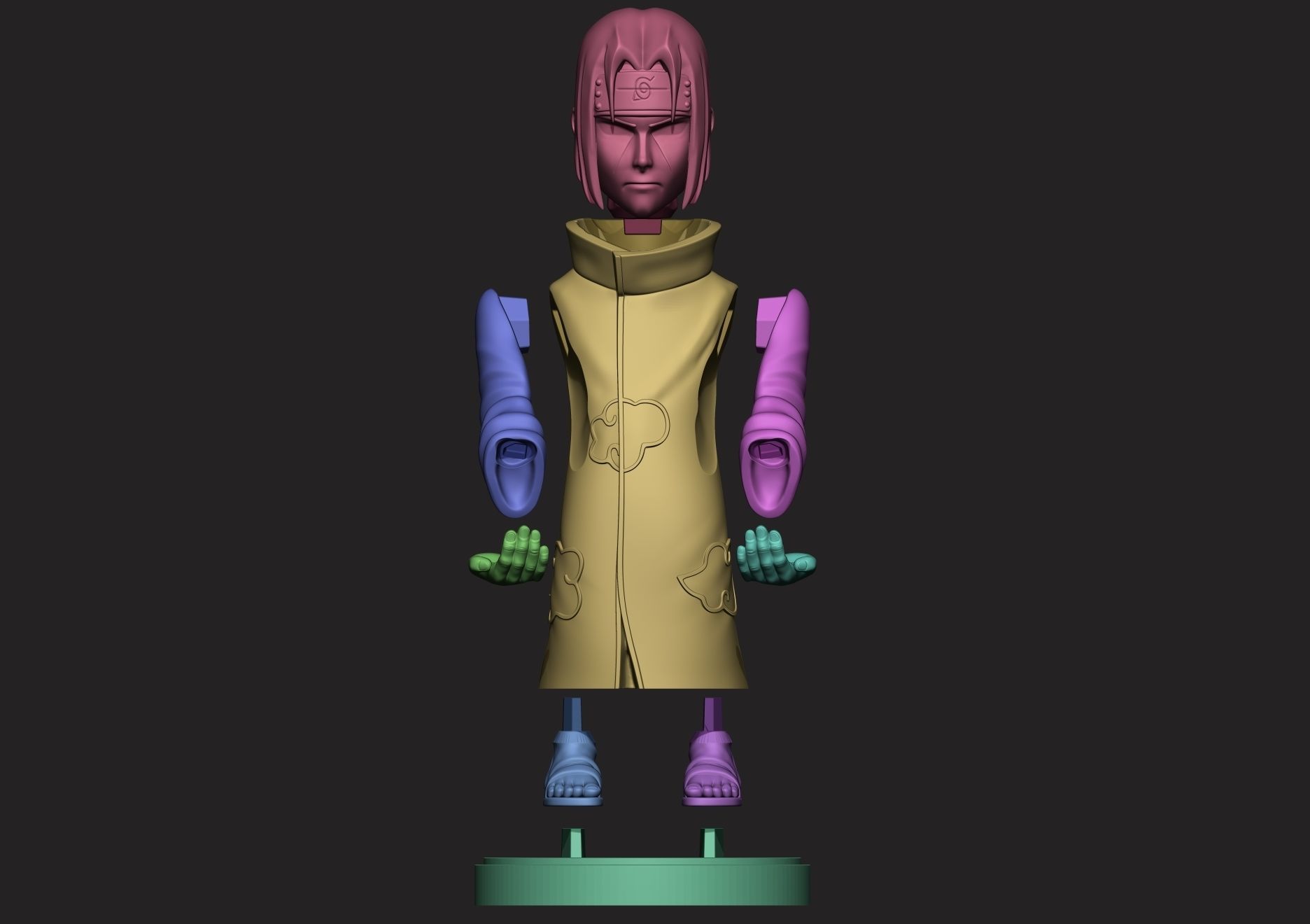 Itachi Uchiha 3D print model_5