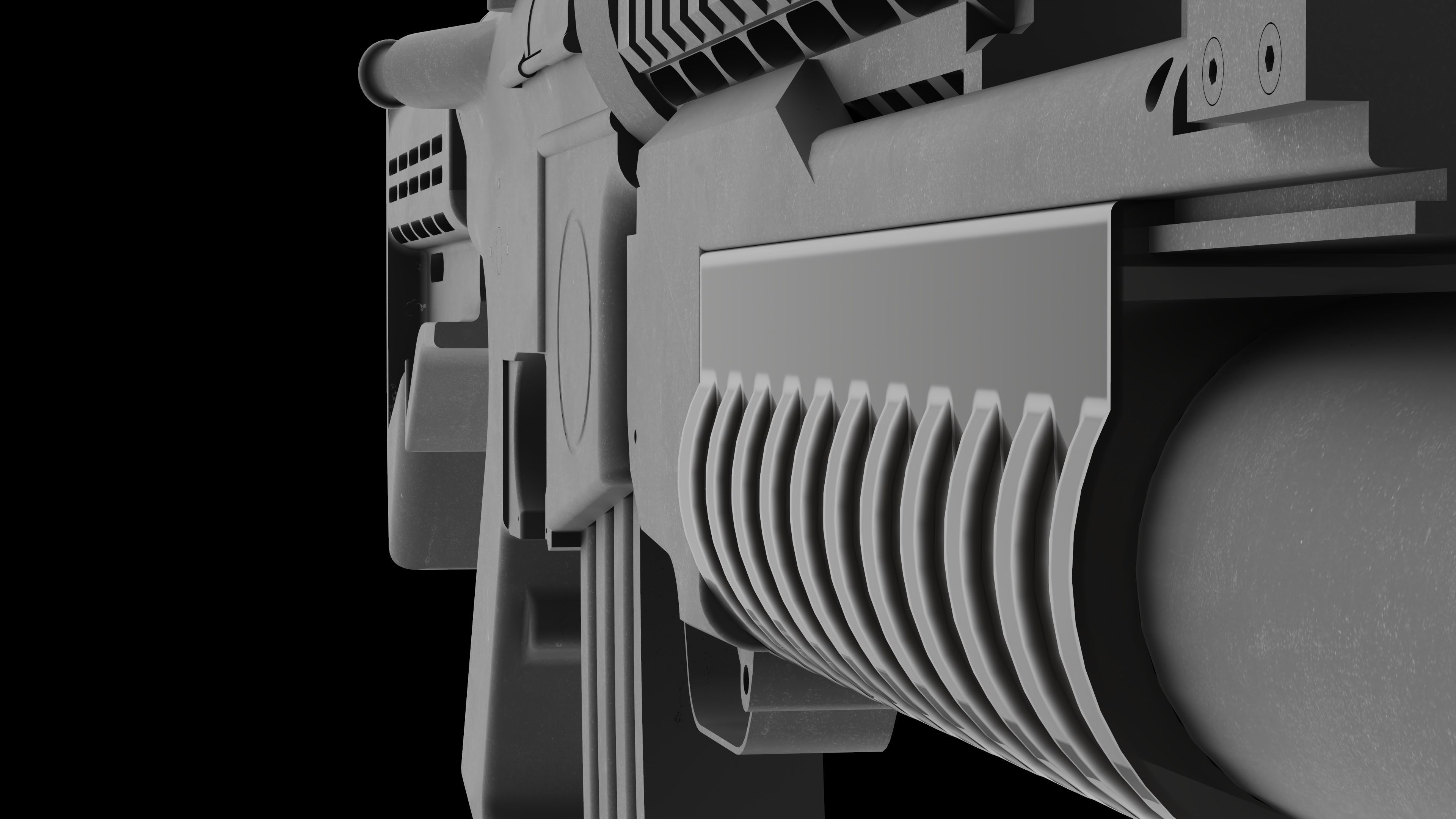 M4 Carbine 3D model_6