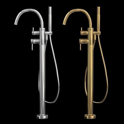 CITY STIK BATH MIXER SET 3D model