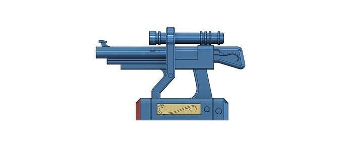 BRAVESTAR GUN 3D model