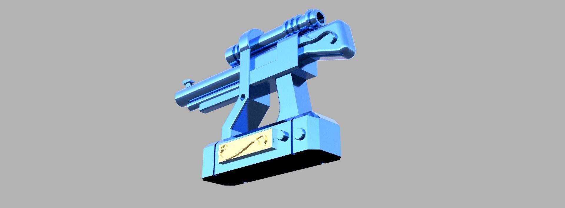 BRAVESTAR GUN 3D model_6
