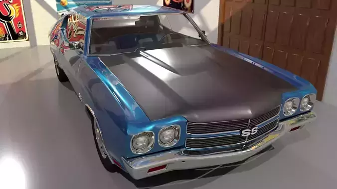 Chevrolet Chevelle SS 1970 3D model