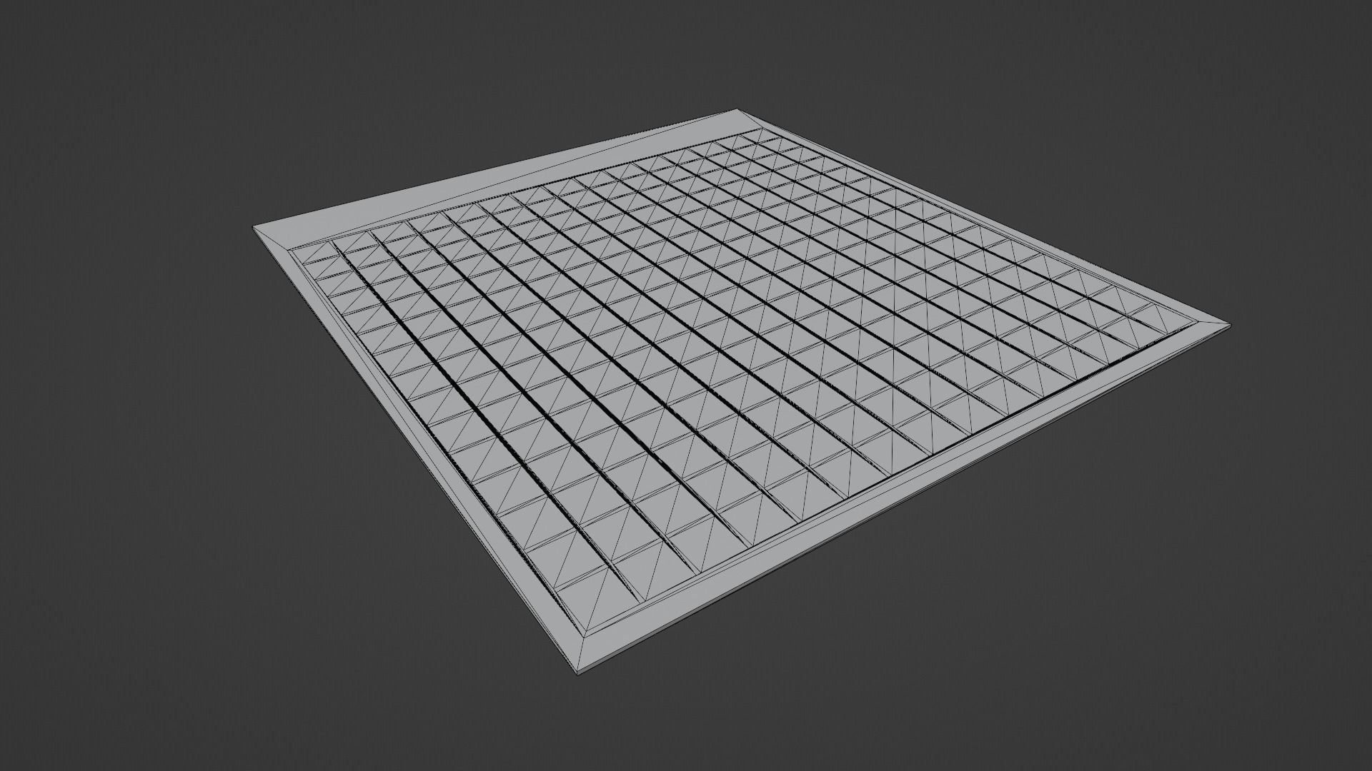 Voxel Scrabble Game Low-poly 3D model_18