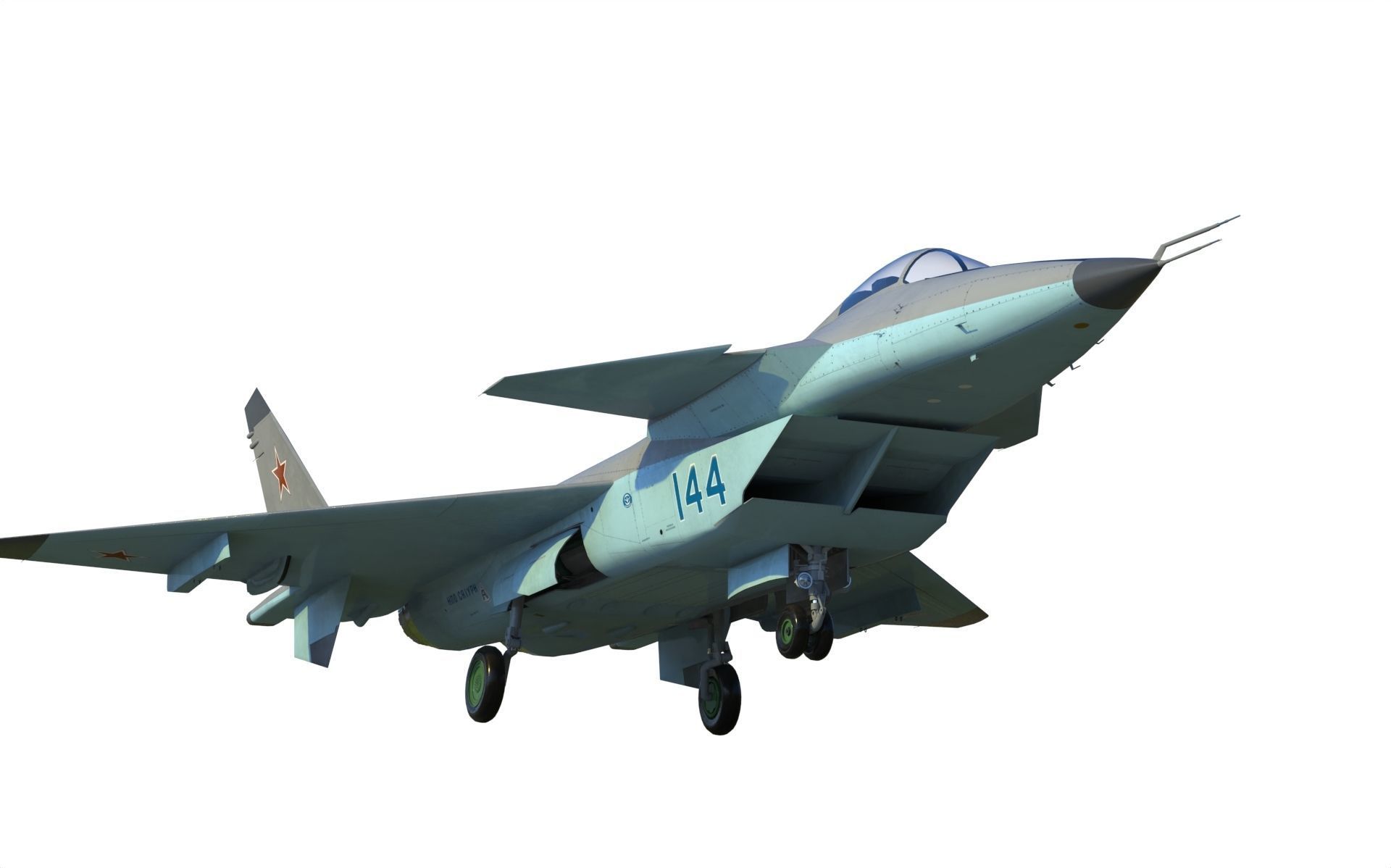 MiG 1 44 142 Project 3D model_2