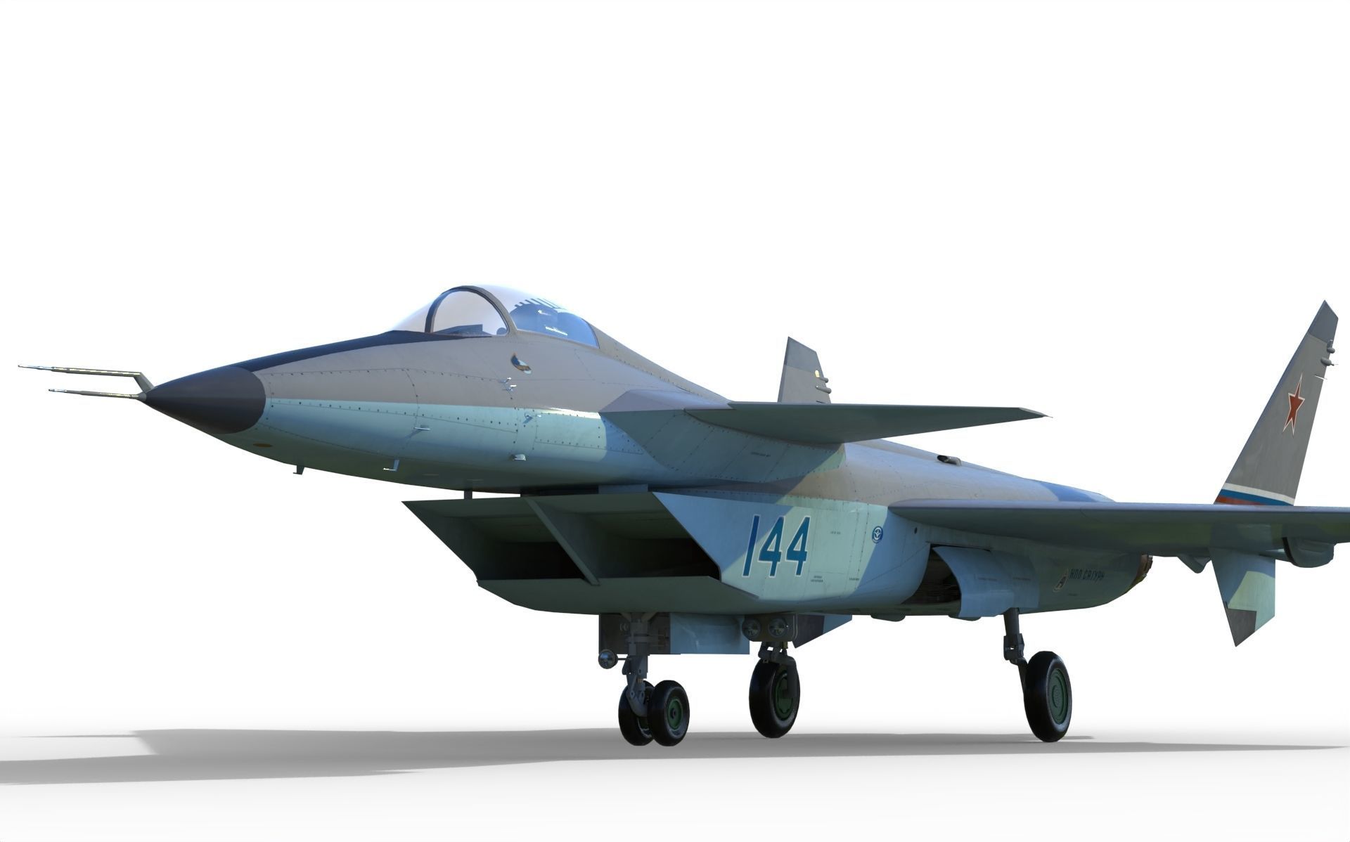 MiG 1 44 142 Project 3D model_11