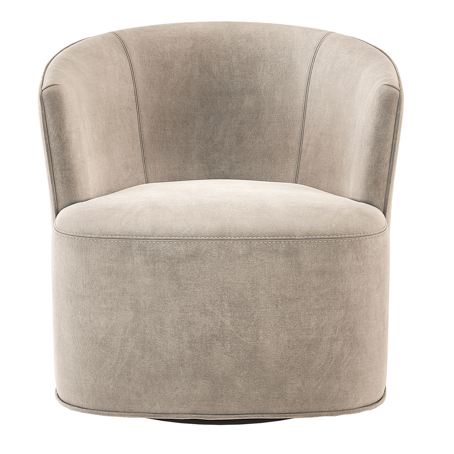 Arden Swivel Chair Restoration Hardware RH 3D model_6